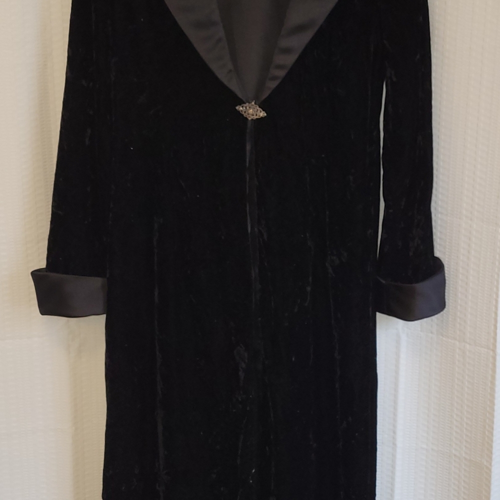 Long black cape